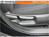運転席シート上下アジャスター付き。ドライバーの背丈に合わせて調整できます。