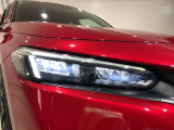 LEDヘッドライトで夜道も安心!
