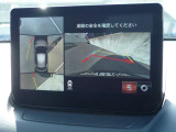 ◆360度モニター◆バックが苦手な方でも、これなら安心です◆