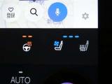 運転席・助手席は、ヒーター&ベンチレーション付シートです。暑い時期も寒い冬も快適に過ごせるうれしい装備です。