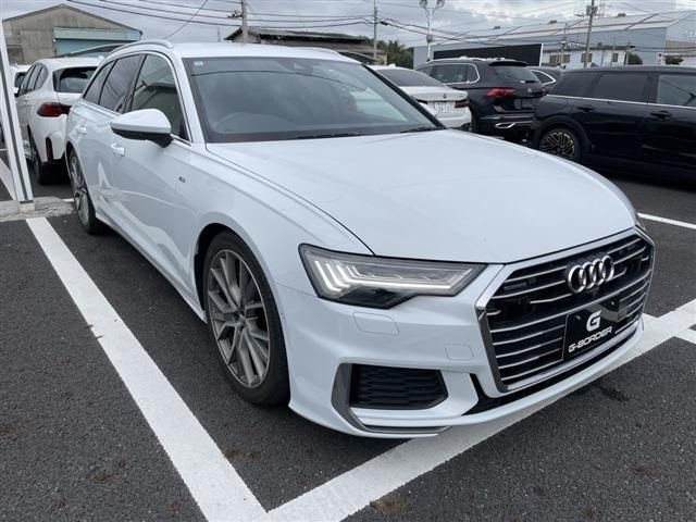 A6アバント 45 TFSI クワトロ スポーツ Sラインパッケージ 4WD 禁煙車 黒革シート
