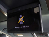 後席モニターを装備しています、後部座席の人も快適です。