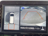 上からの視点で狭い駐車場への駐車などに役立つアラウンドビューモニターです♪