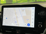 【10.5インチナビ】高級感とインパクトのある大画面ナビを装備。各種オーディオ操作はもちろん、スマホ連携もできる利便性の高いナビです♪