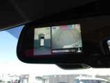 ルームミラー表示アラウンドビューモニターで駐車をサポート☆