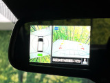 【アラウンドビューモニター】専用のカメラにより、上から見下ろしたような視点で360度クルマの周囲を確認することができます☆死角部分も確認しやすく、狭い場所での切り返しや駐車もスムーズに行えます。