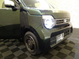 LEDヘッドライト付きです☆
