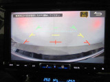 バックガイドモニターで、後方を確認しながら安心して駐車することができます。運転初心者も熟練者も必須の機能ですよ!