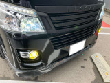 LEDライトに加えフォグランプも搭載(社外)
