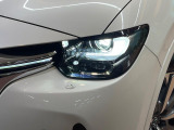 【LEDヘッドライト】悪天候や夜間走行時も良好な視界を確保し安心して運転できる高輝度LEDヘッドライトを装備!点灯速度が早く、消費電力も抑えられています。