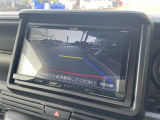 バックカメラ機能で駐車も安心☆