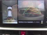 全周囲モニターで車の状態も確認出来て、駐車も楽々安心に☆彡