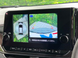 【アラウンドビューモニター】専用のカメラにより、上から見下ろしたような視点で360度クルマの周囲を確認することができます☆死角部分も確認しやすく、狭い場所での切り返しや駐車もスムーズに行えます。