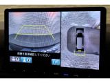 純正のマルチビューカメラが装備されています!上から見下ろしたような視界のカメラが駐車をサポートします!