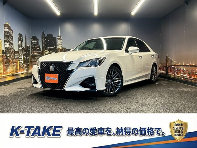 クラウンアスリート 3.5 S (後期型)(サンルーフ)(エアロ)(メーカーナ