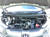 自慢のエンジンはパワードbyHONDAです。精度とバランスにこだわって、低回転からスムースなパワーを発揮します。