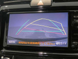 バックガイドモニターで、後方を確認しながら安心して駐車することができます。運転初心者も熟練者も必須の機能ですよ!