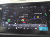 ナビゲーション装備。多彩な機能で快適ドライブをアシスト。オーディオ機能も充実していますね。