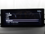Bluetoothに接続することで、スマートフォンに入っている音楽アプリを車内で楽しめたり、通話が出来ます♪