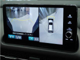 ◆フロントブラインドビュー◆車両前方に搭載したカメラで表示!発進時の安全確認にとても役立ちます。
