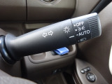 AUTOライト機能装備です★外の明るさでライトが自動でON/OFFの切り替えが可能です◎操作不要なので点灯・消灯忘れ防止に役立ちます◎