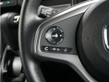 ハンドルにオーディオ操作用スイッチを備え、手を放さずに操作可能。安全性と利便性を両立しています。