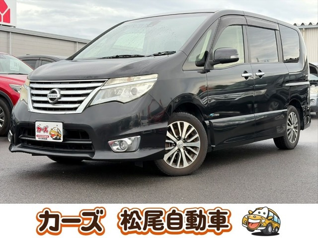 セレナ 2.0 ハイウェイスターG S-HYBRID 保証12ヶ月・走行無制限 純正ナビ