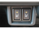 運転席/助手席シートヒーター付です。