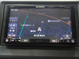 ホンダ純正ナビなのでダッシュボードにスッキリと収まっています。土地勘の無い所でも道に迷わず安心ですね!