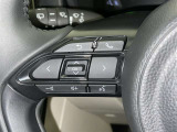 ステアリングスイッチ装備!運転しながら手元でオーディオの操作などができます。
