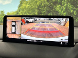 【360&deg;ビューモニター】専用のカメラにより、上から見下ろしたような視点で360度クルマの周囲を確認することができます☆死角部分も確認しやすく、狭い場所での切り返しや駐車もスムーズに行えます。