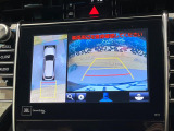 【パノラミックビューモニター】専用のカメラにより、上から見下ろしたような視点で360度クルマの周囲を確認することができます☆死角部分も確認しやすく、狭い場所での切り返しや駐車もスムーズに行えます。