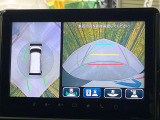 【全方位モニター用カメラ】専用のカメラにより、上から見下ろしたような視点で360度クルマの周囲を確認することができます☆死角部分も確認しやすく、狭い場所での切り返しや駐車もスムーズに行えます。