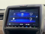 【ナビゲーション】ホンダ純正ギャザズ9インチナビVXM-227VFNiを装備。AppleCarPlay/AM/FM/CD・DVD再生/BTA/フルセグTV/録音再生機能がご利用いただけます
