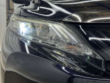 LEDヘッドライトです。デザイン性がよくとても明るいので、夜間の走行や悪天候でも安心です。しかも長寿命!