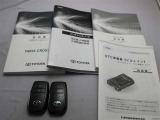 取説・メンテナンスノート・スマートキーの3点セットです。