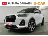 走行距離少な目のロッキー入荷しました♪プレミアムGならではの上質感が魅力で、見た目にもこだわりたい方におすすめです♪純正9インチフルセグナビ&ドラレコがついた乗り出ししやすい1台です(^^♪
