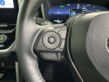 ステアリングスイッチ装備!運転しながら手元でオーディオの操作などができます。