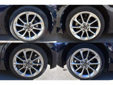 215/45R17 専用ハイグロス17インチアルミホイール、夏タイヤは新品を装着いたします♪