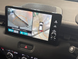 マルチビューカメラシステム搭載で駐車が苦手な方も全方向を確認しながらの駐車が可能です!カメラは選択可能でフロントだけサイドだけ等便利にご使用いただけます!