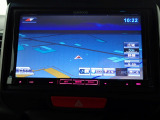 ホンダ純正ナビなのでダッシュボードにスッキリと収まっています。土地勘の無い所でも道に迷わず安心ですね!