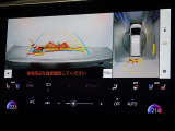 バックガイドモニターを装備しています、車庫入れもラクラクです。パノラミックビューモニターを搭載しています、上からの画像も表示されます。