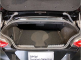 【トランクルーム】十分な容量を確保したトランクルーム。環境へ配慮したスペアタイヤ非搭載のBMW。その分、トランクスペースを有効活用できる様にしてあります。