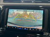 【バックカメラ】運転席から画面上で安全確認ができます。駐車が苦手な方にもオススメな便利機能です。