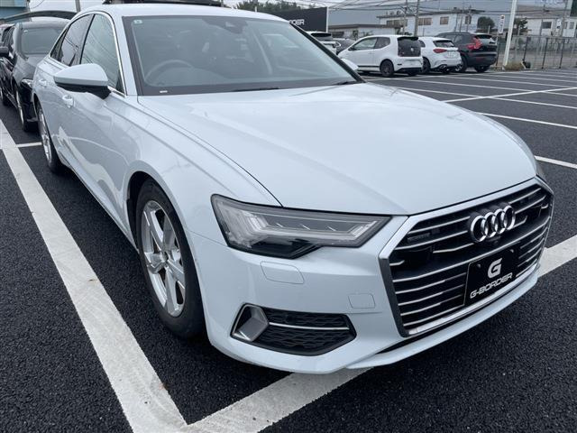 A6 45 TFSI クワトロ スポーツ 4WD 禁煙車 ベージュ革シート 純正ナビ