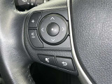 ステアリングスイッチ付き。前方から目を離すことなく操作することが可能です。