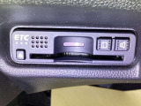 ビルトインタイプのETCで見た目もスッキリ。高速道路の利用にとても便利です。