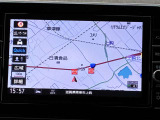 日産純正ナビゲーションです。初めて走る道でも安心して運転が出来ます。