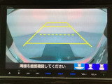 バックでの車庫入れも安心です!リアカメラが付いているバックモニター付のナビを装備しております。操作線もついており距離感も画面から確認できます。
