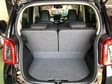 【トランクルーム】荷物も乗せやすく、使いやすいです!セカンドシートを倒せばさらに広い空間に♪